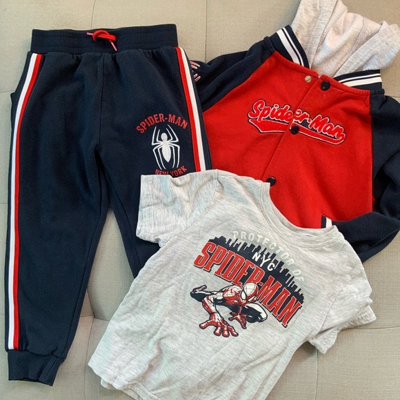 🕸️Spiderman Kids Jogger Set🕸️ - Picture 1 of 10